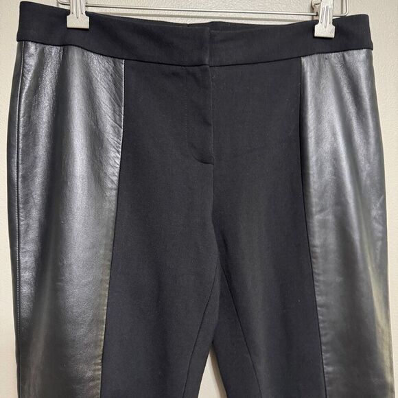 Classiques Entier black lamb leather pant size 4 - Picture 3 of 7